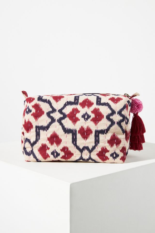 Anthropologie cosmetic bag sale