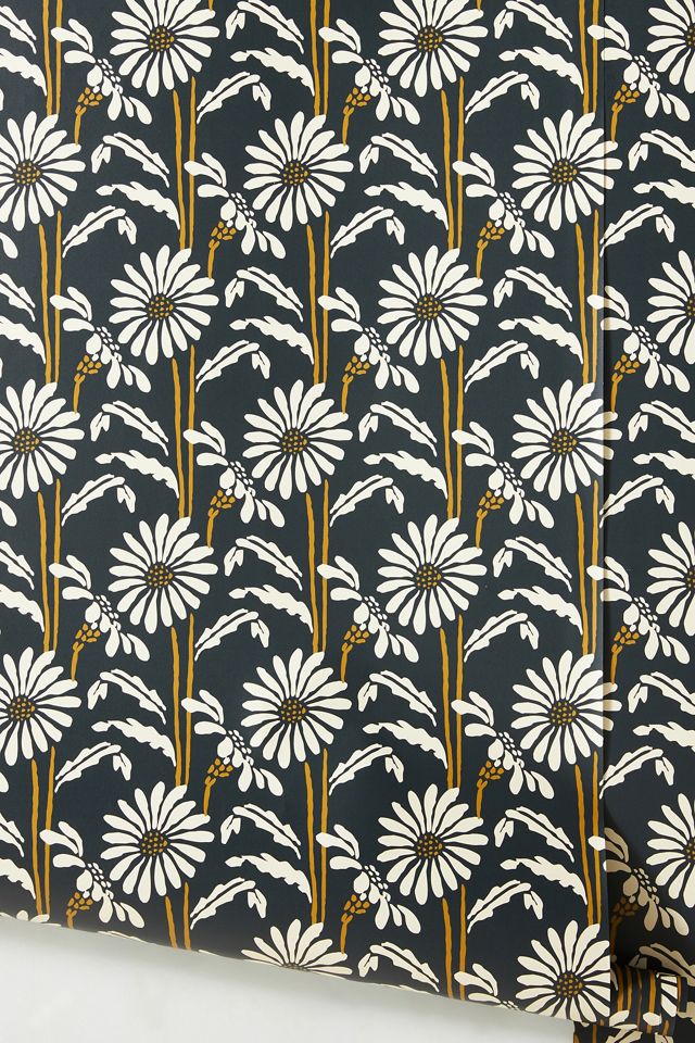 Mitchell Black Woodland Bloom Wallpaper #1