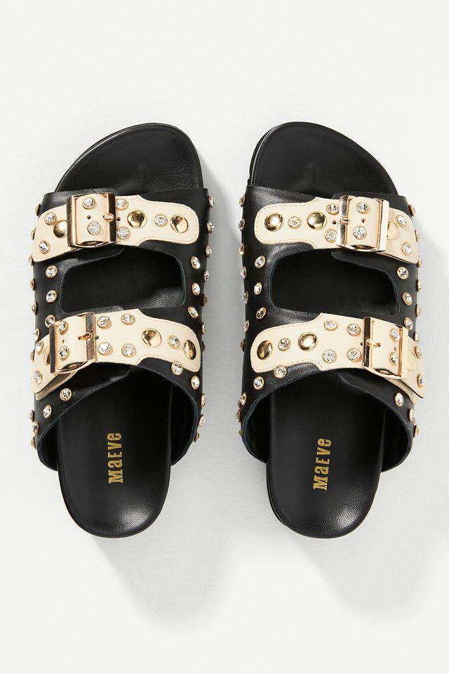 Maeve Studded Slide Sandals #1