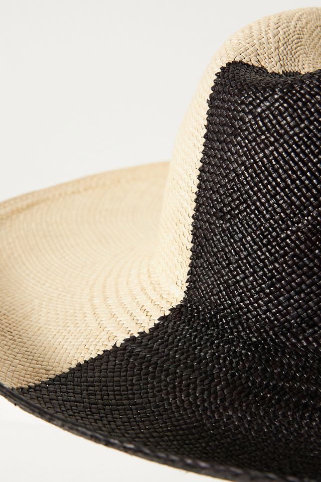 Chapeau rancher en paille bicolore Artesano #4
