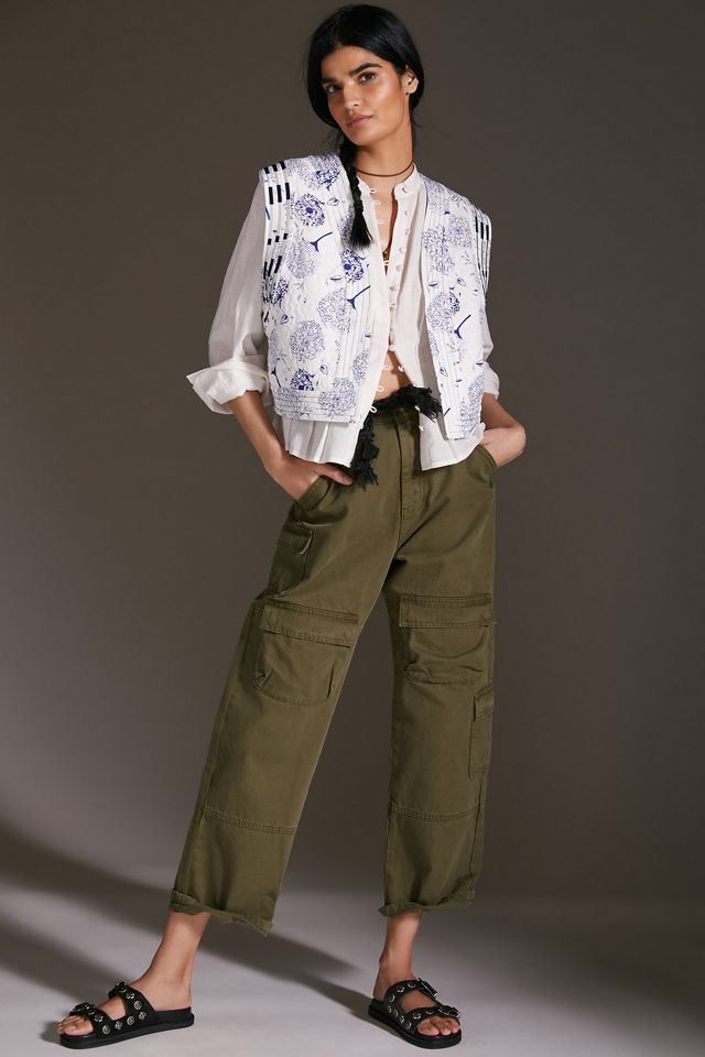 Quilted Floral Vest #3
