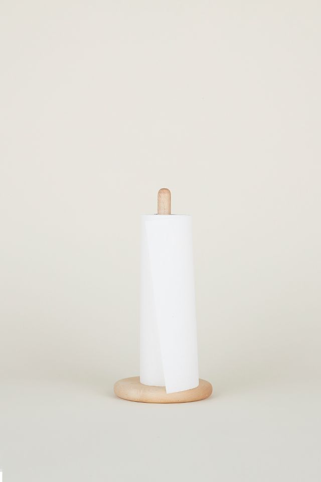 Hawkins New York Simple Wood Paper Towel Holder, Maple on Food52