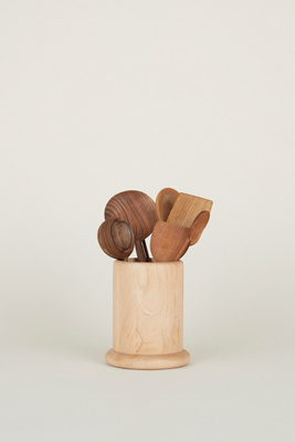 Hawkins New York Simple Wood Utility Canister