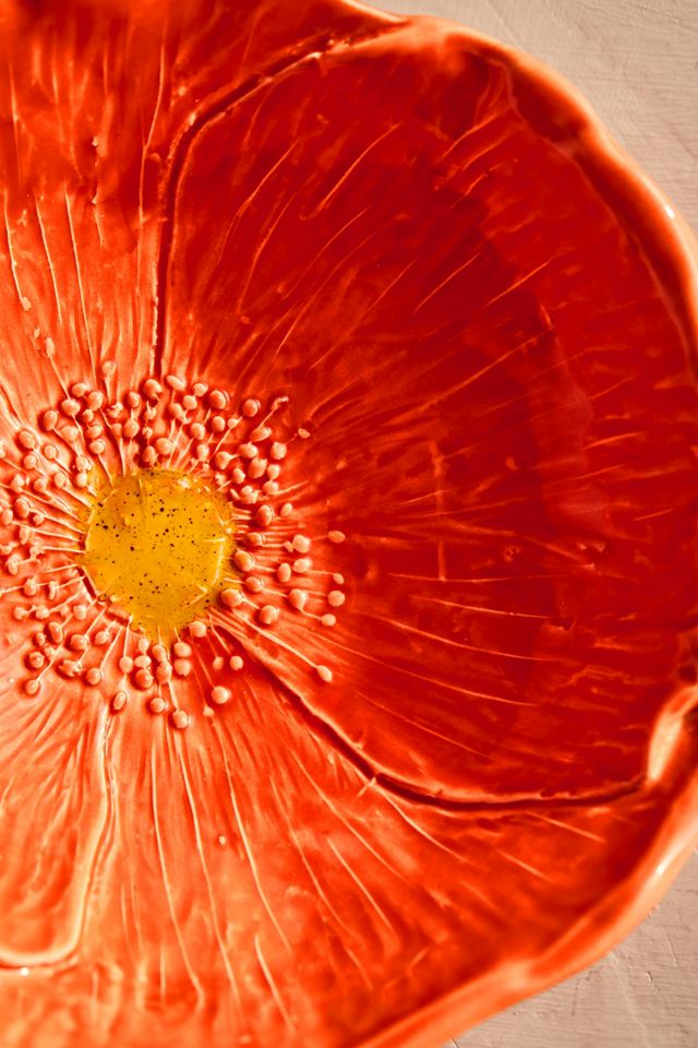 Orange Poppy Bowl #3