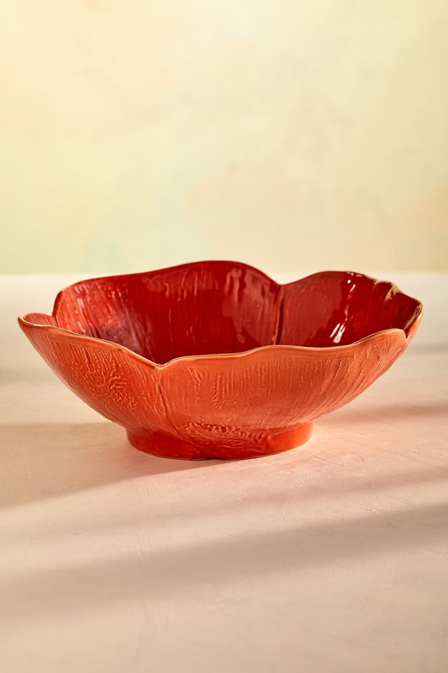 Orange Poppy Bowl #1