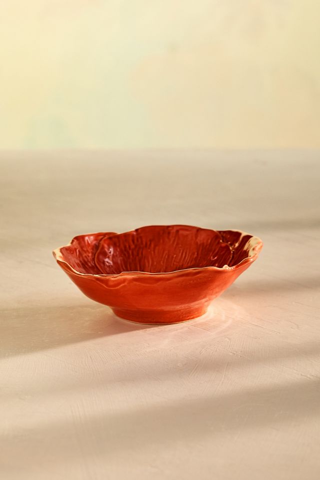 Orange Poppy Bowl #6