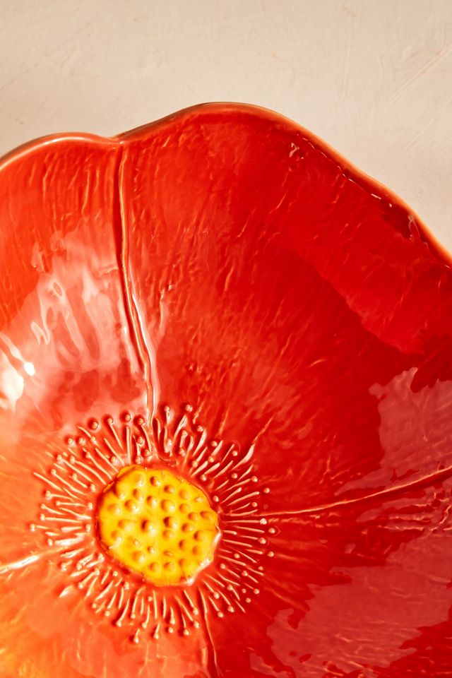 Orange Poppy Bowl #8