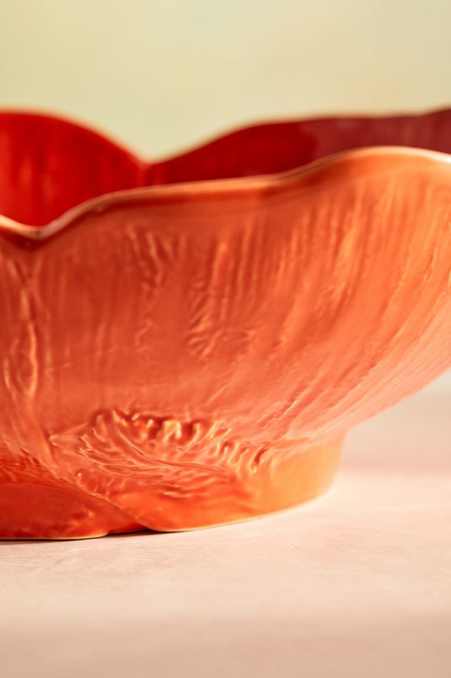 Orange Poppy Bowl #9