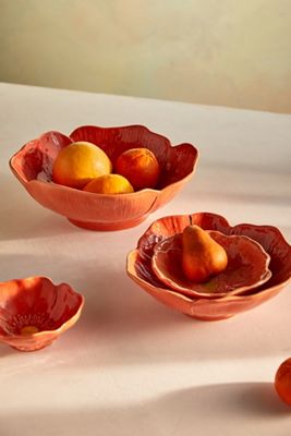 Orange Poppy Bowl