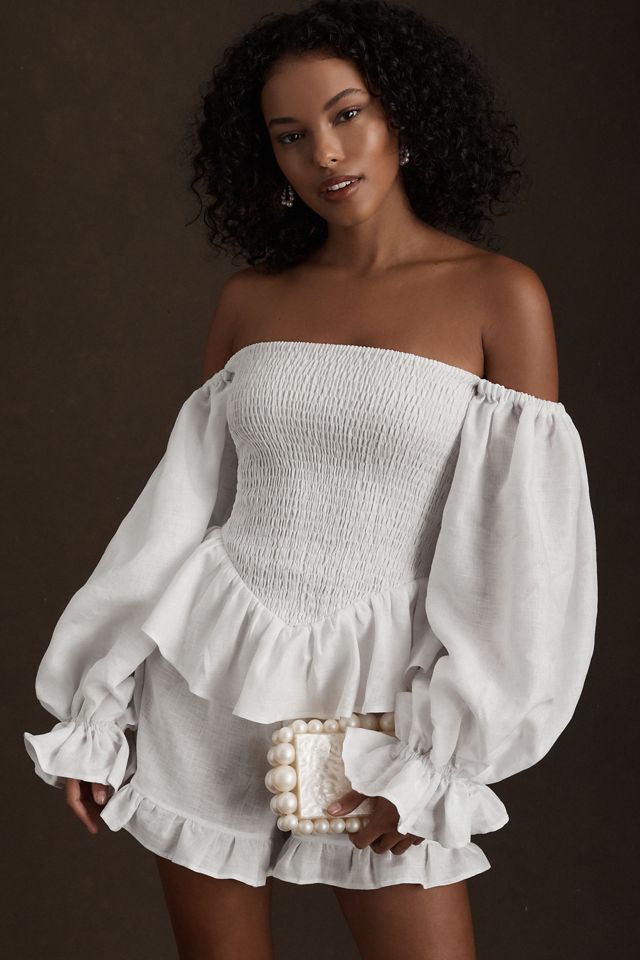 Sleeper Atlanta Linen Lounge Suit | Anthropologie