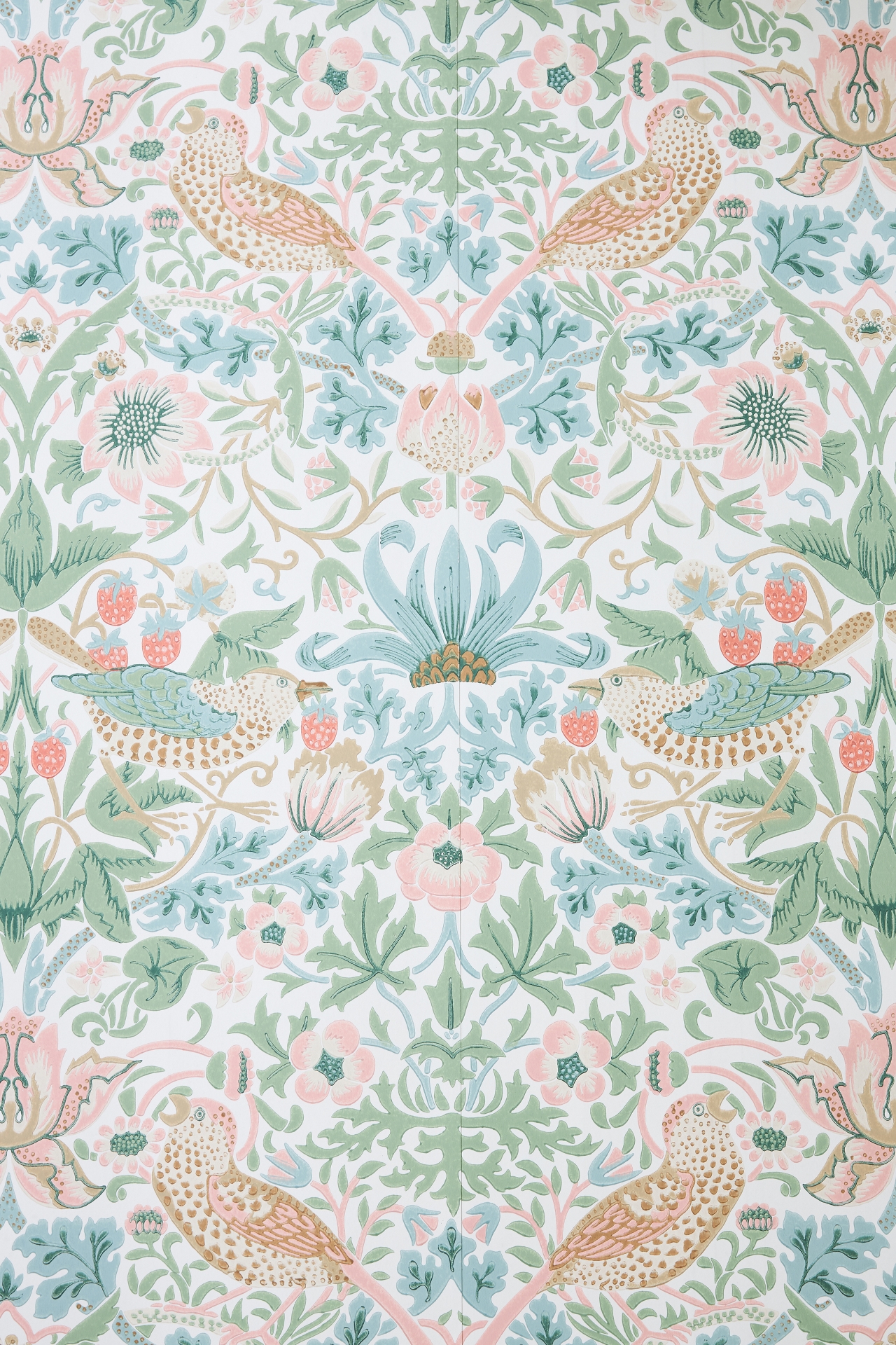 Morris & Co. Strawberry Thief Wallpaper