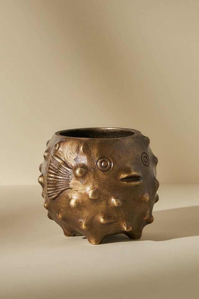Blowfish Garden Pot #1