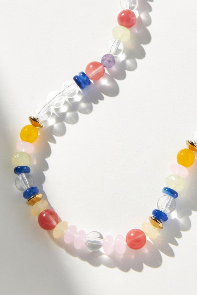 Multi-Colored Beaded Necklace #1