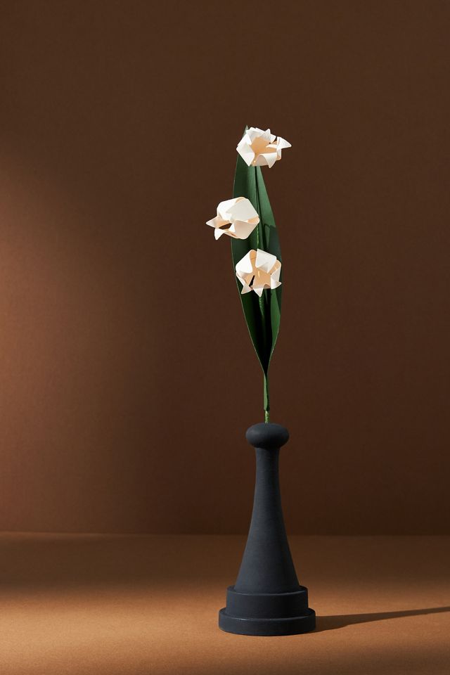 Florals on Stand Decorative Object #1