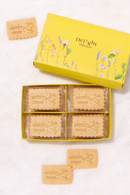 Delight Patisserie Merry Christmas Shortbread Cookies