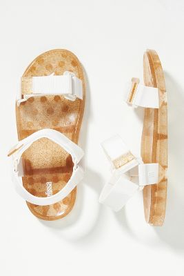 Melissa Papete Sandals In White