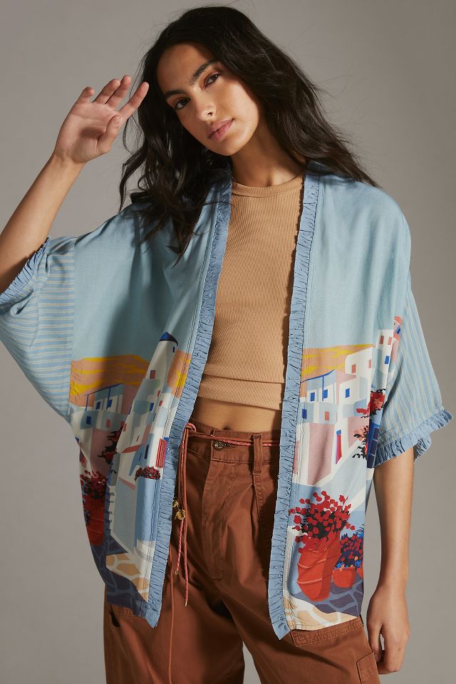 Cropped Kimono | Anthropologie UK