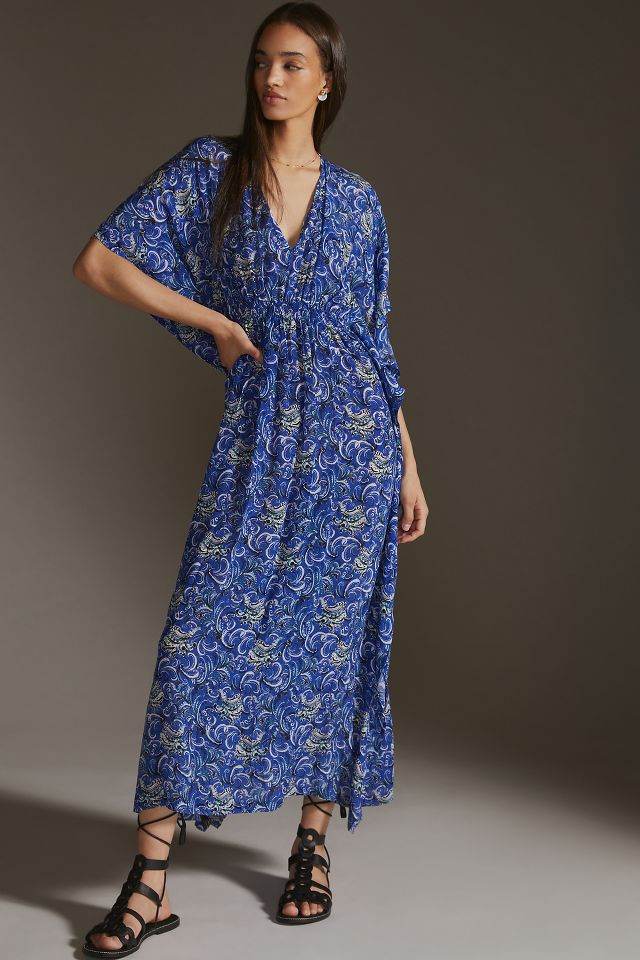 Rujuta Sheth V-Neck Kaftan | Anthropologie