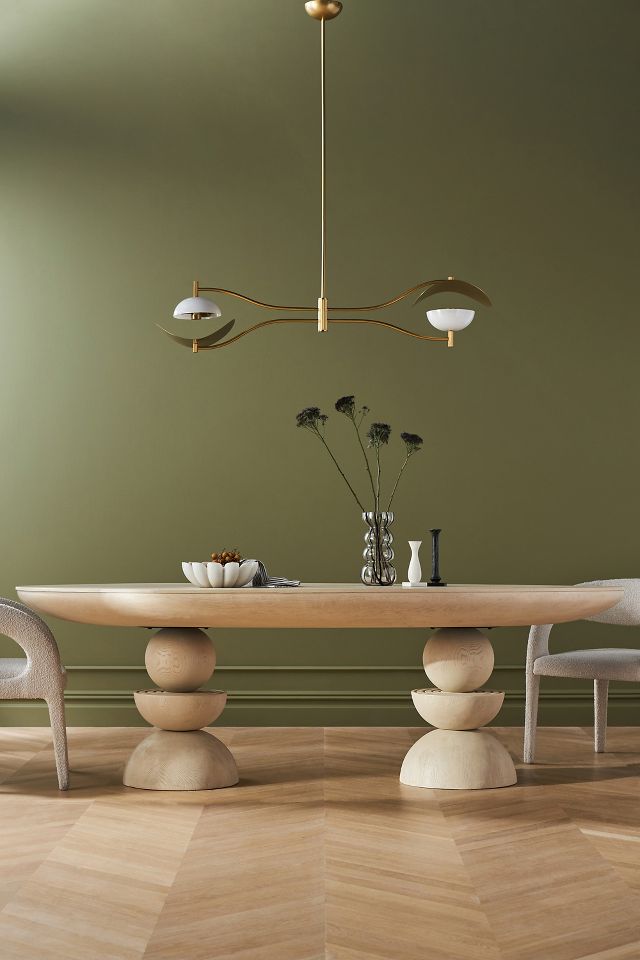 Anthropologie round 2024 dining table