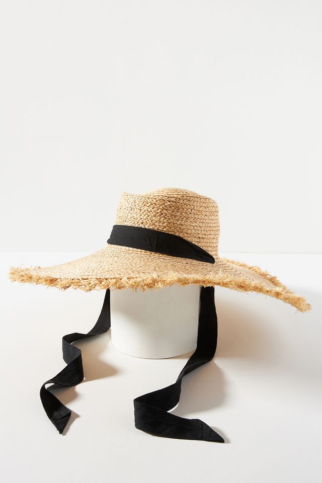 Lack of Color Straw Wide Hat #2