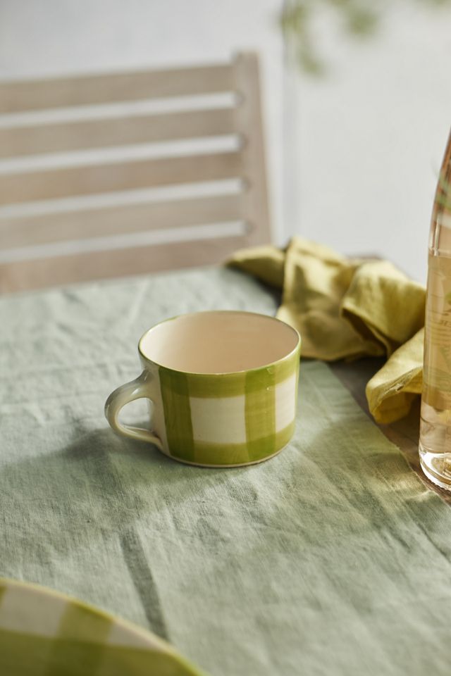 Gingham Mug #1