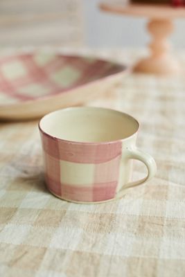 Gingham Mug