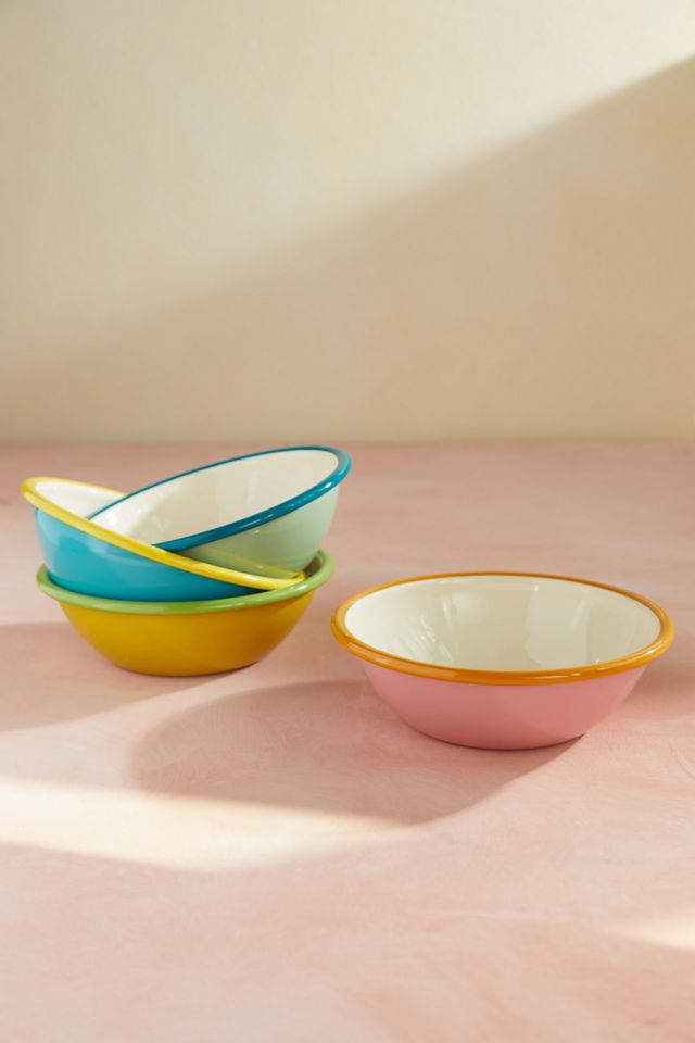 Color Drop Enamel Bowl #1