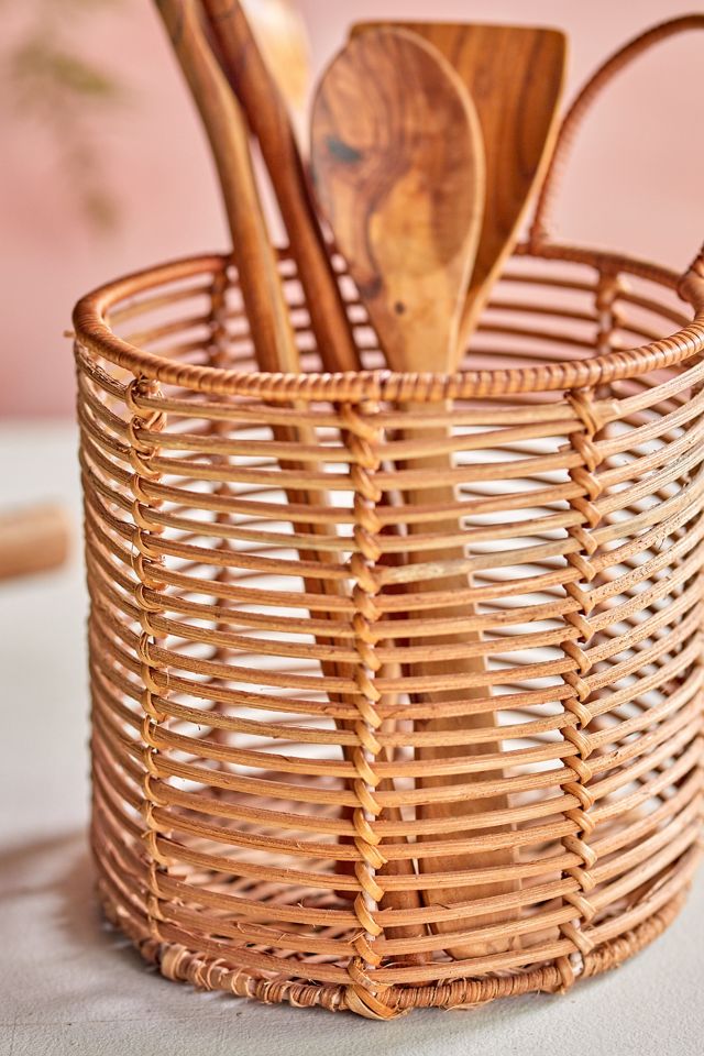 Rattan Storage Caddy, Round #2
