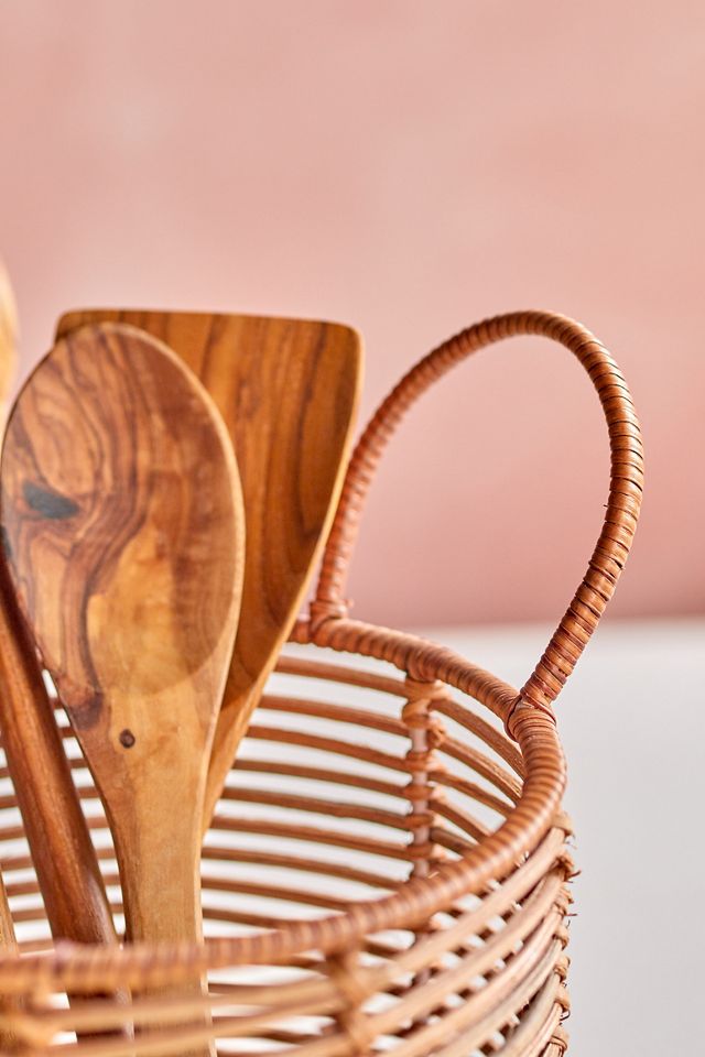 Rattan Storage Caddy, Round #3