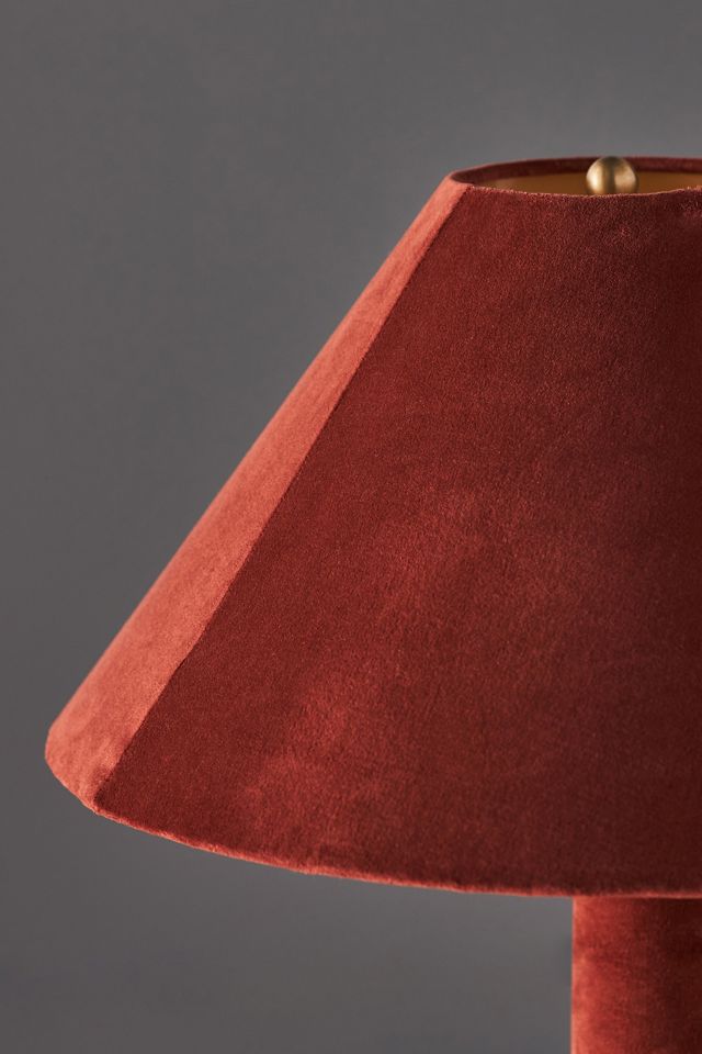 Lulu Velvet Empire Floor Lamp #2