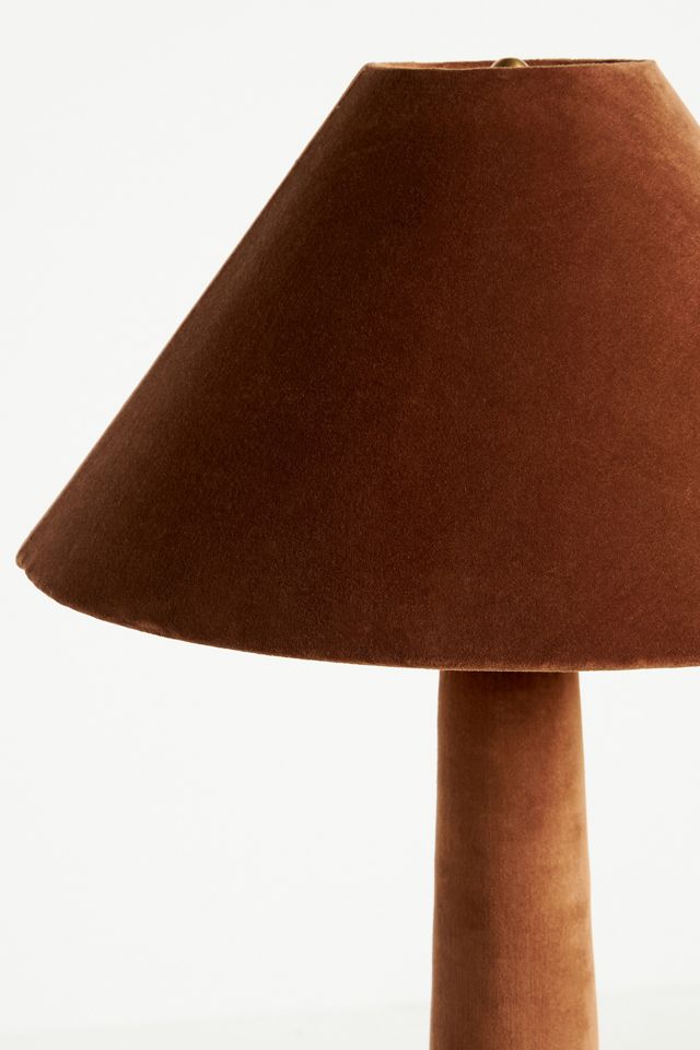 Lulu Velvet Empire Floor Lamp #1