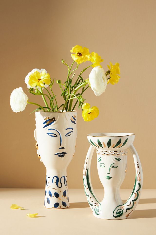 Audrey Face Vase #1