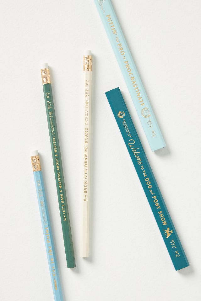 Workplace Pencils, Set of 6 | Anthropologie