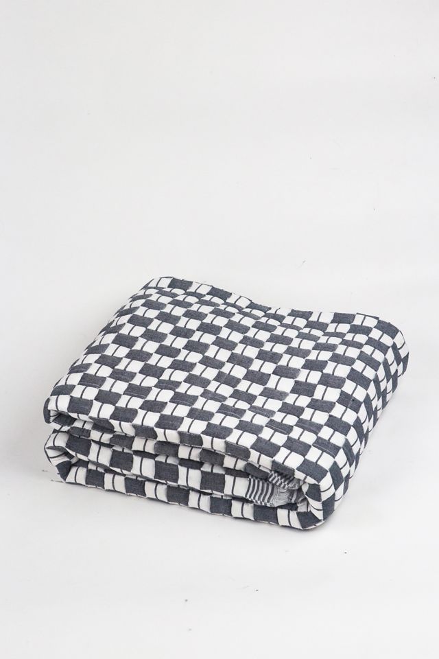 Archive New York Quilted Suzani Throw #2