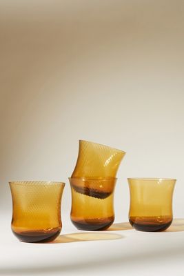 Asta Stemless Wine Glasses, Set of 4