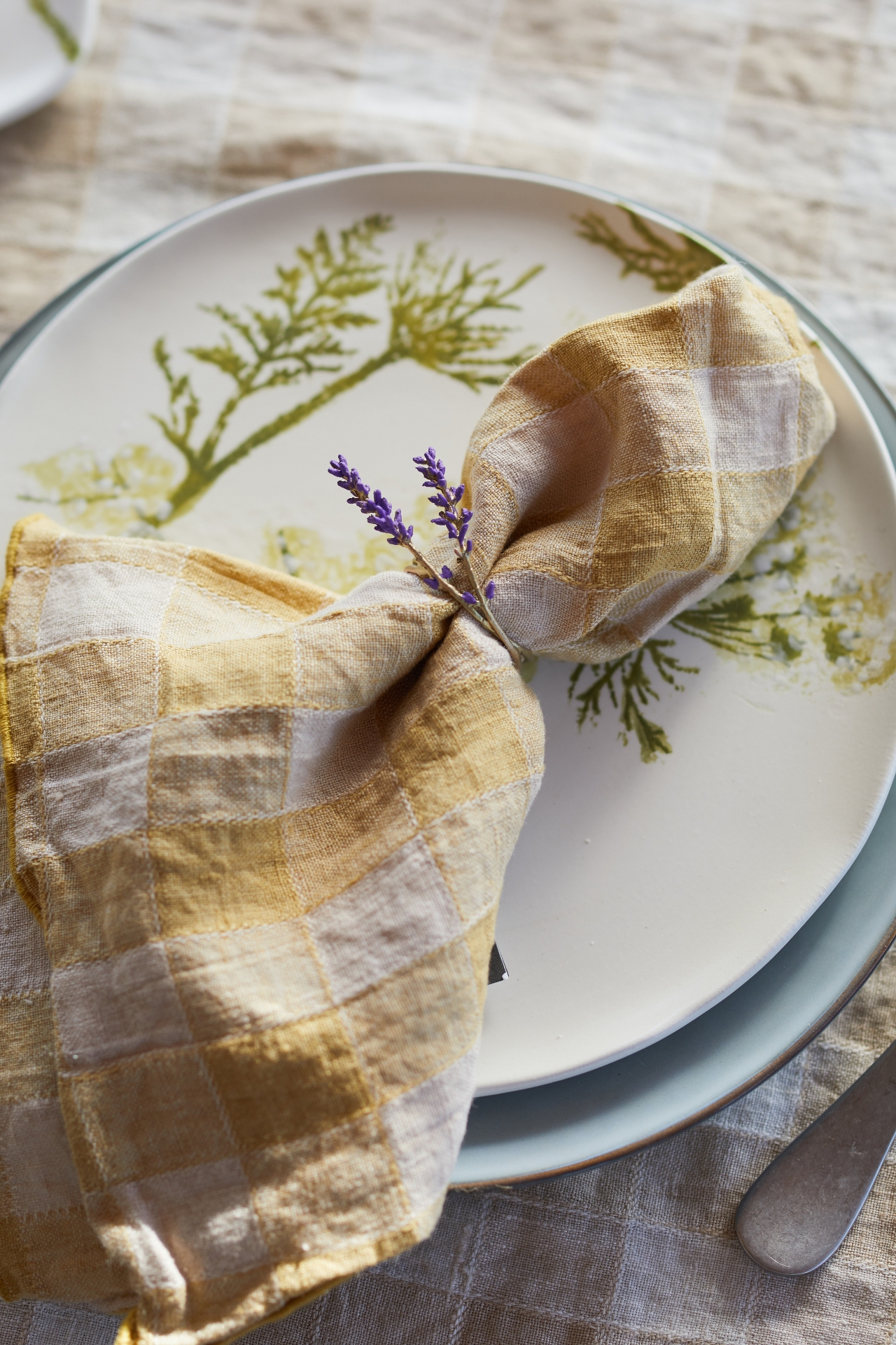 Lavender Napkin Rings, Set of 4