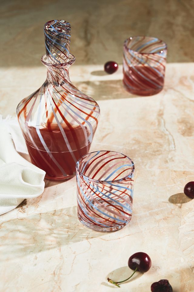 Matilda Goad & Co. Swirl Double Old Fashioned Glasses, Set of 4 #3