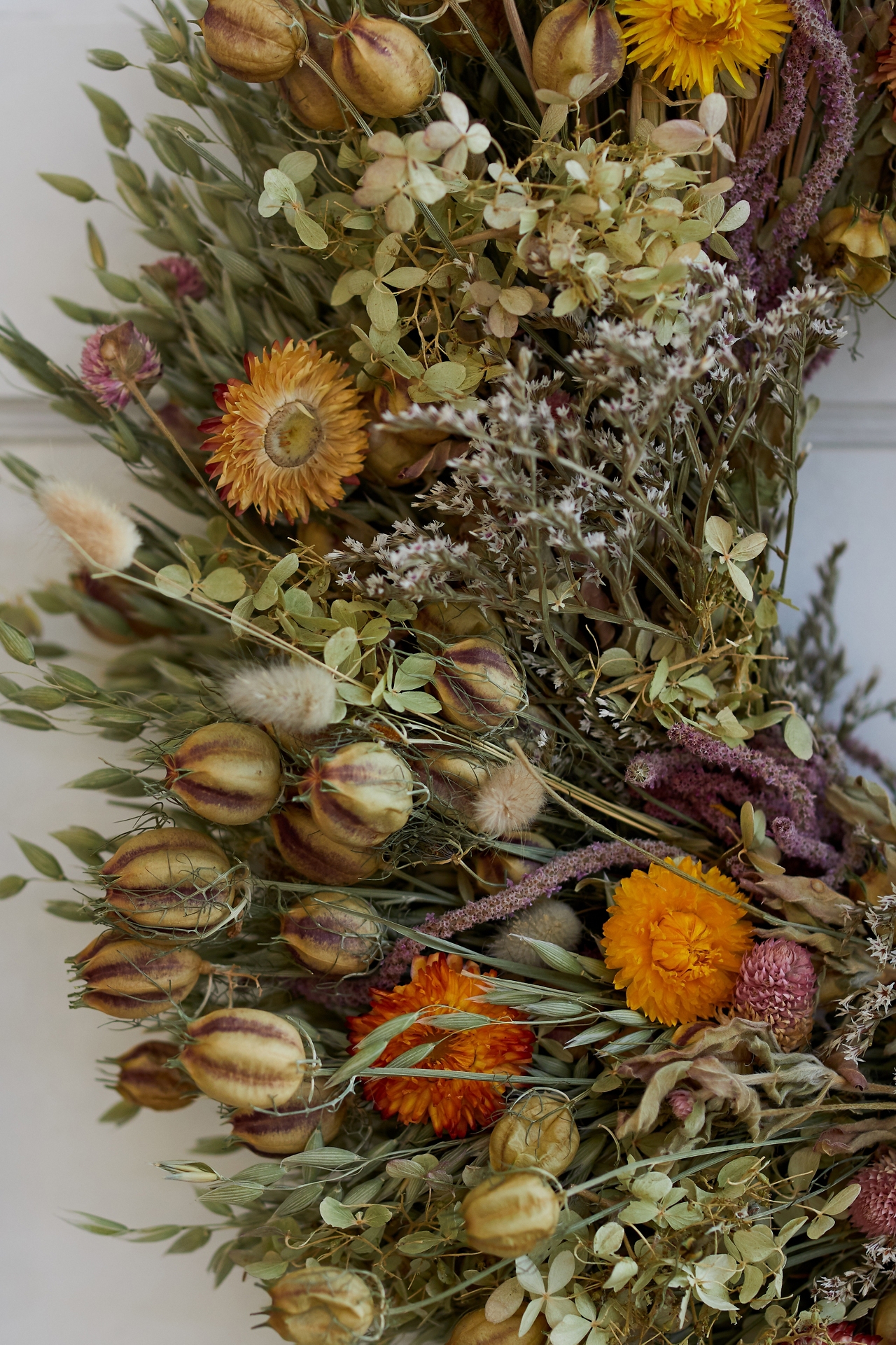 Preserved Meadow Petals Wreath