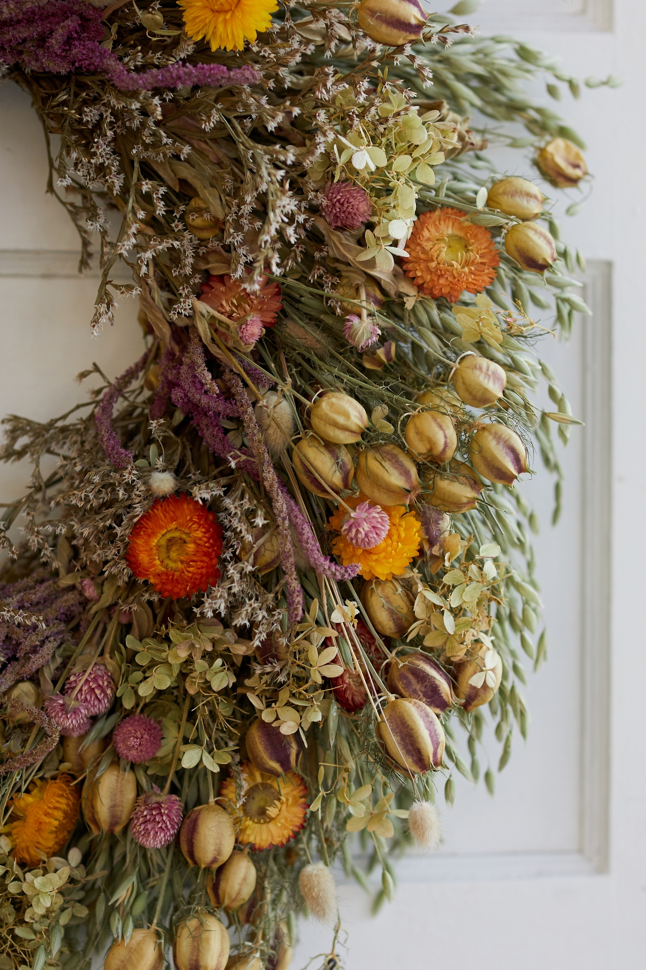 Preserved Meadow Petals Wreath