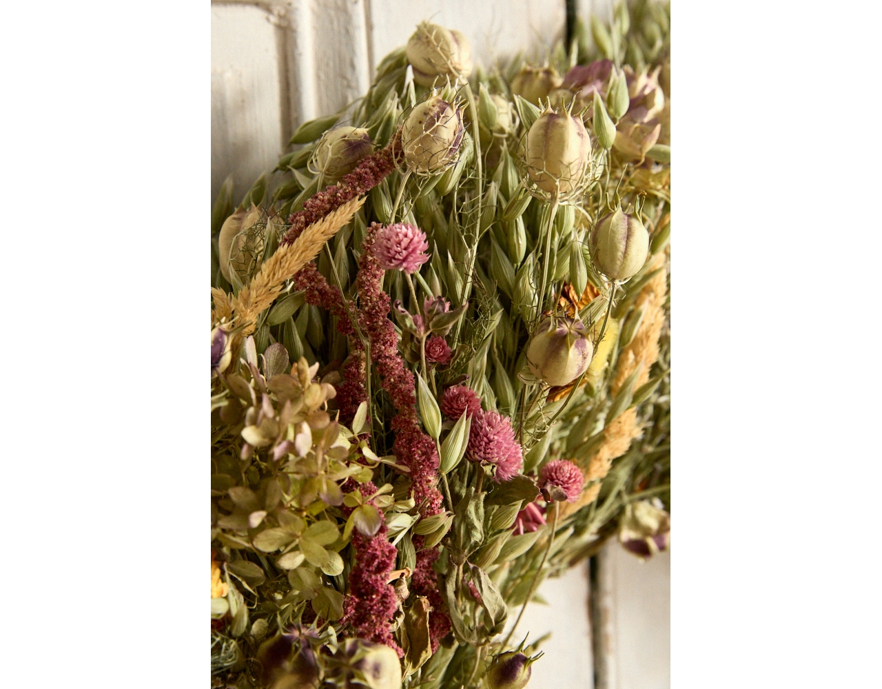 Preserved Meadow Petals Wreath