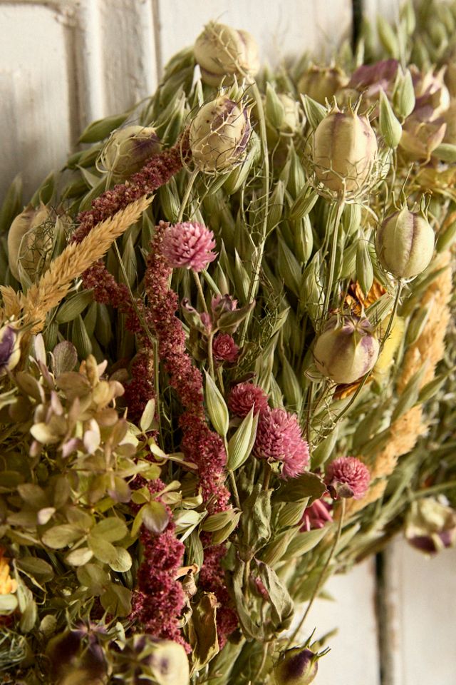 Preserved Meadow Petals Wreath #1