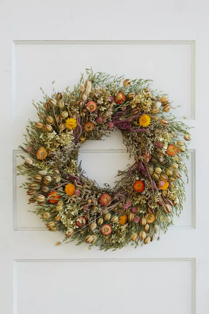 Terrain Preserved Meadow Petals Wreath