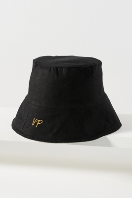 Van Palma Saul Linen Bucket Hat | Anthropologie