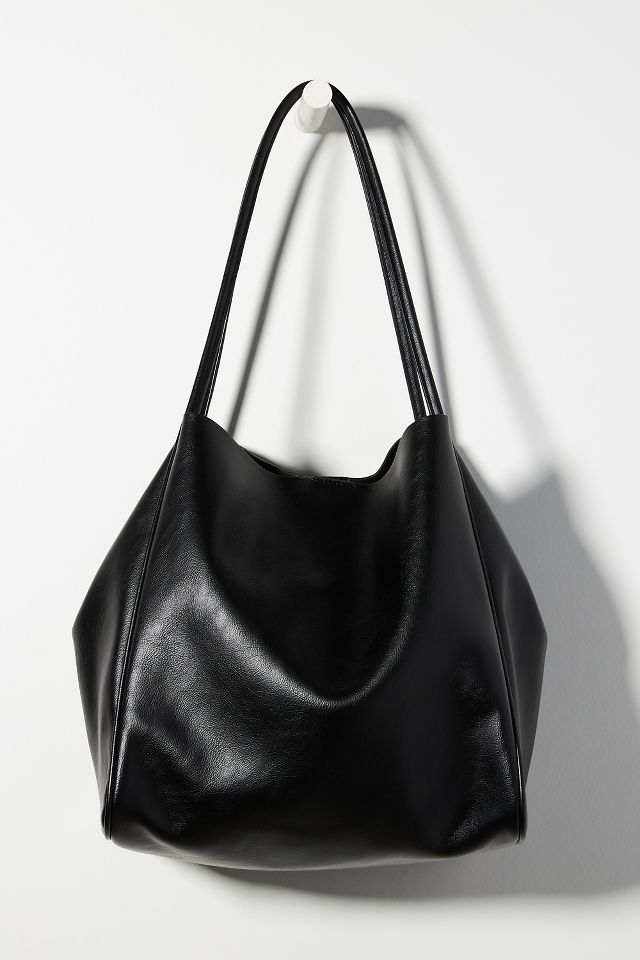 Lectoure Horizontal leather tote