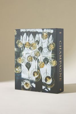 Champagne Boxed Book & Map Set