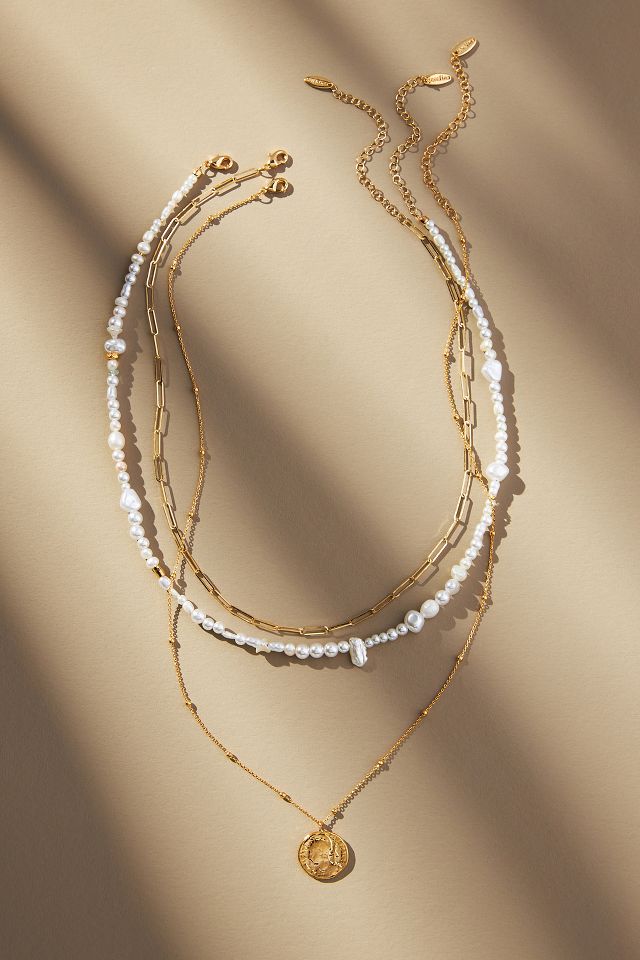 Anthropologie store layered necklace