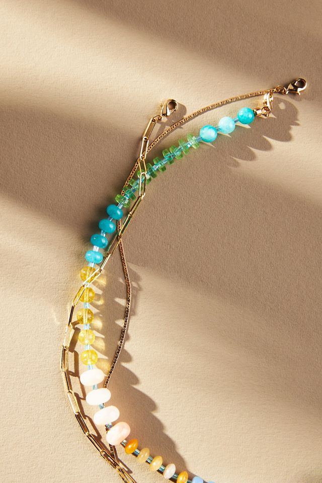 Shades of Sea Triple-Layer Necklace #1