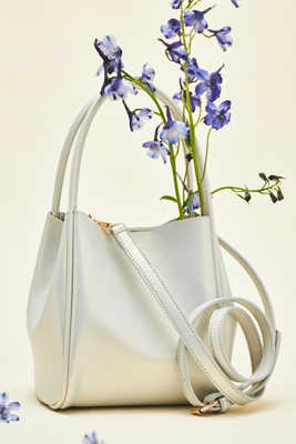 By Anthropologie The Hollace Tote: Mini Edition In Grey