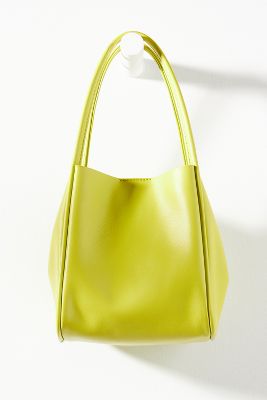 Anthropologie Slouchy Tote In Green