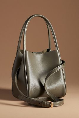 Shop By Anthropologie The Mini Hollace Tote In Beige